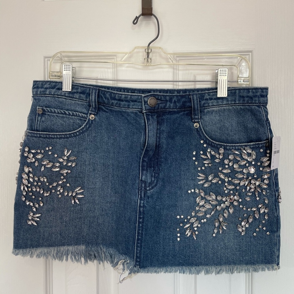 Free People Shine Bright Shine Far Mini Skirt - Picture 2 of 10
